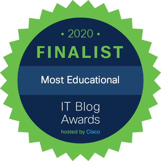 2020 IT Blog Awards finalist